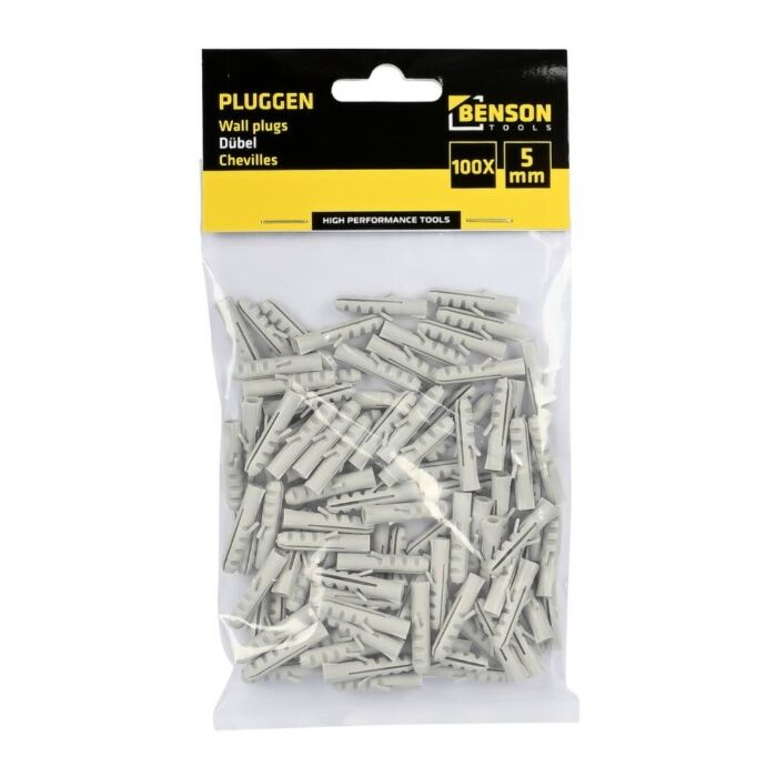 Plug / pluggenset 100 delig 5MM