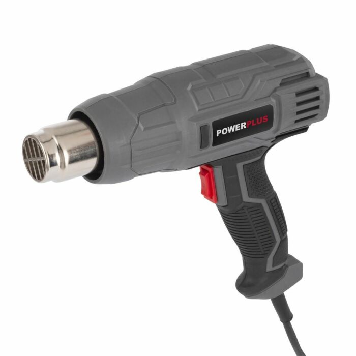 Heteluchtpistool / verfföhn Powerplus 2000W + 3 acc.