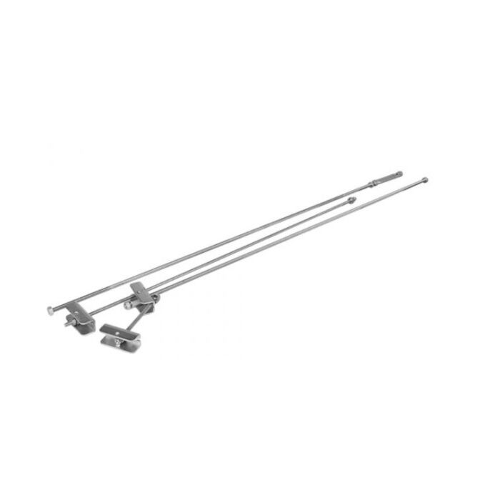 Remgarnituur dubbel M10 t.b.v. torsieassen