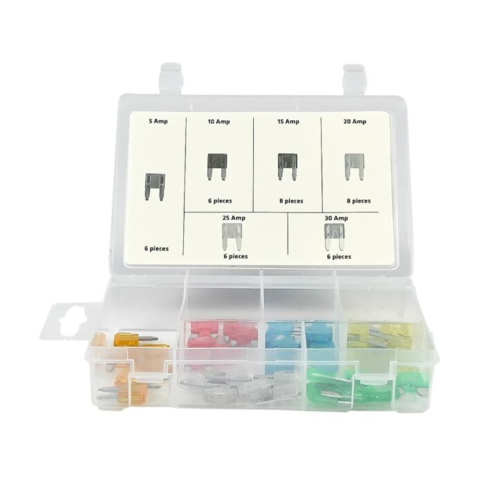 Assortiment mini steekzekeringen 40 delig