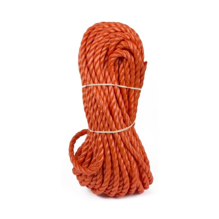 Touw oranje 20 meter 8mm