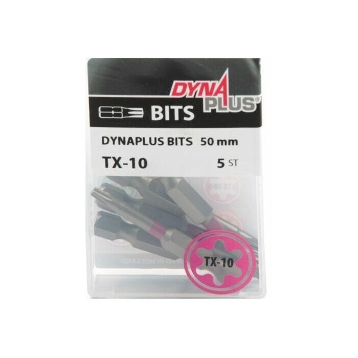 Dynaplus schroefbit TX10 50mm - 10 stuks