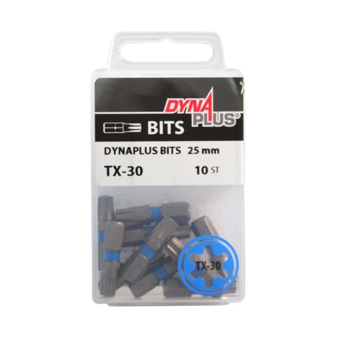 Dynaplus schroefbit TX30 25mm - 10 stuks