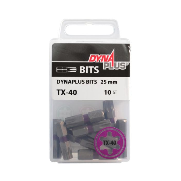 Dynaplus schroefbit TX40 25mm - 10 stuks