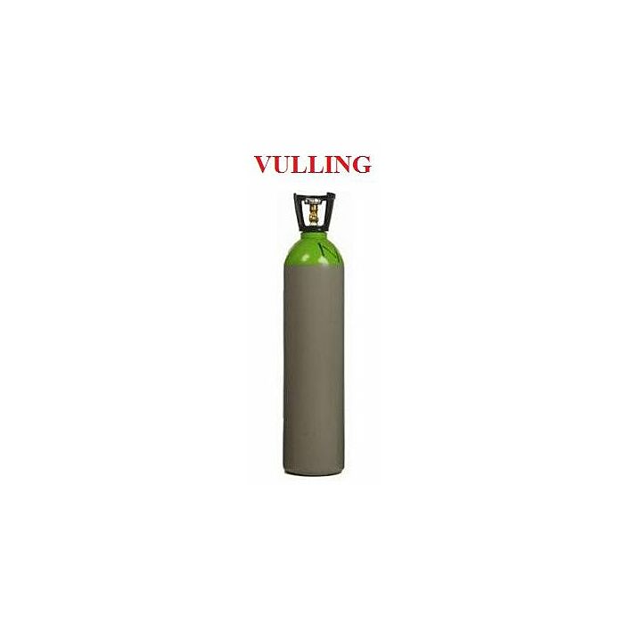 Vulling voor 20 liter formeer gasfles (5% waterstof/95% stikstof)
