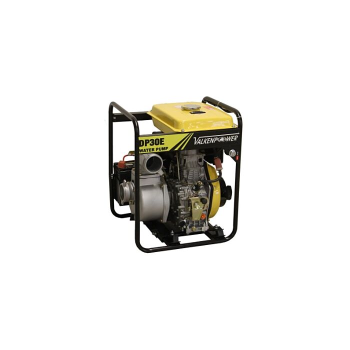 Diesel waterpomp 3" 76mm met elektr. Start