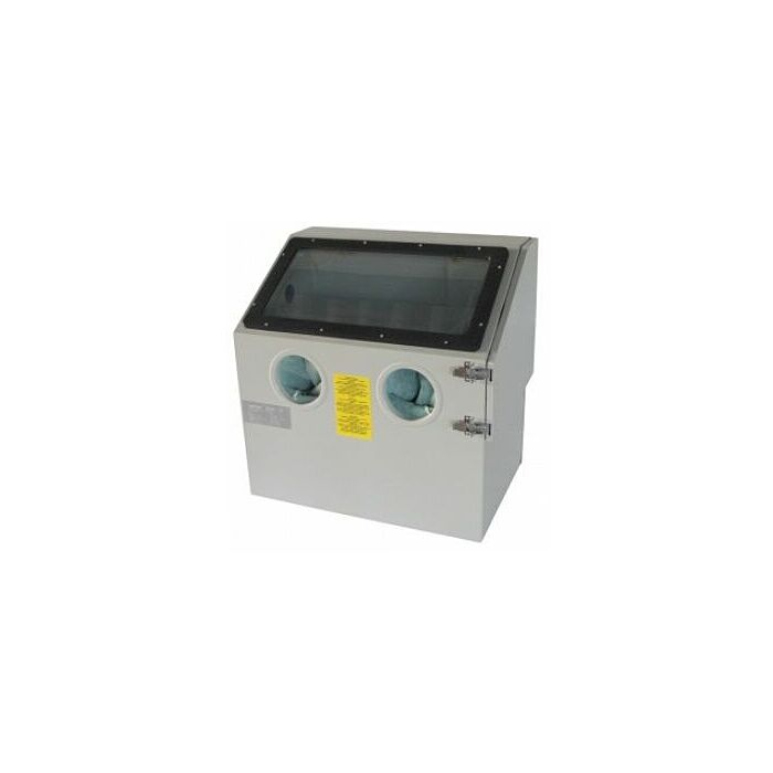 Zandstraalkast 110LTR met verlichting en acc.